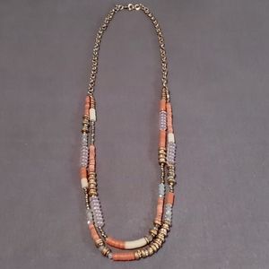 EUC Loft Multi Strand/Multi Color Beaded Necklace